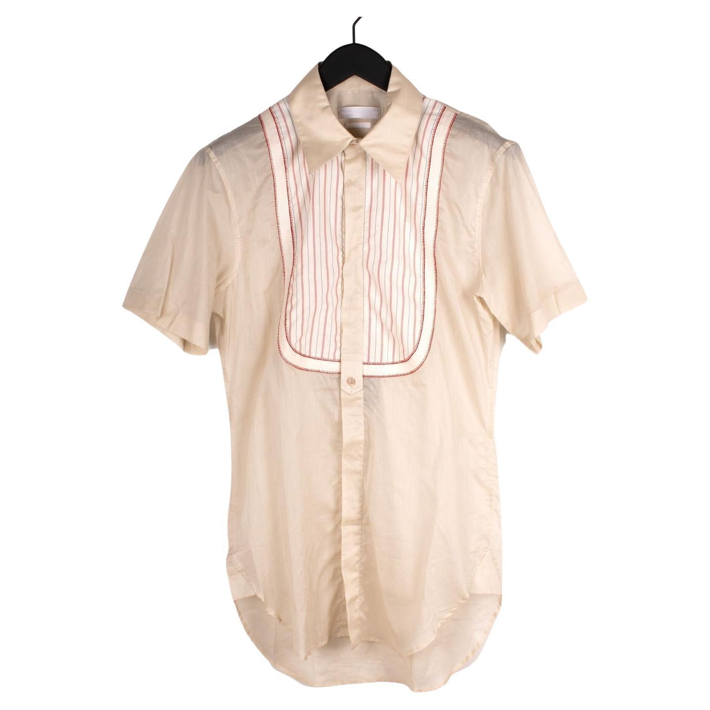 New Alexander Mcqueen Men Shirt Short Sleeve Summer Size 41 – M/L For Sale
