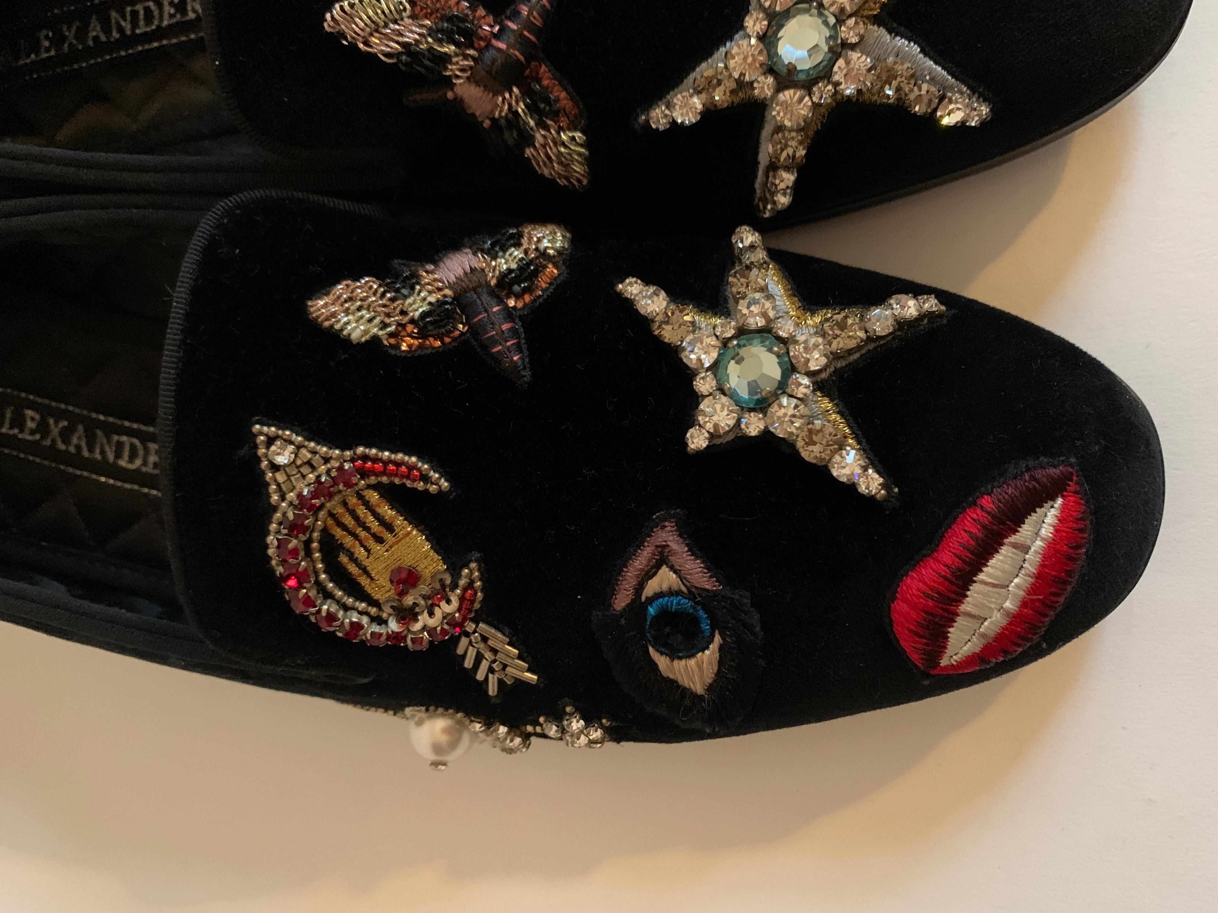 alexander mcqueen slippers