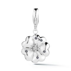 New Amethyst Blossom Pave Detachable Charm/Pendant