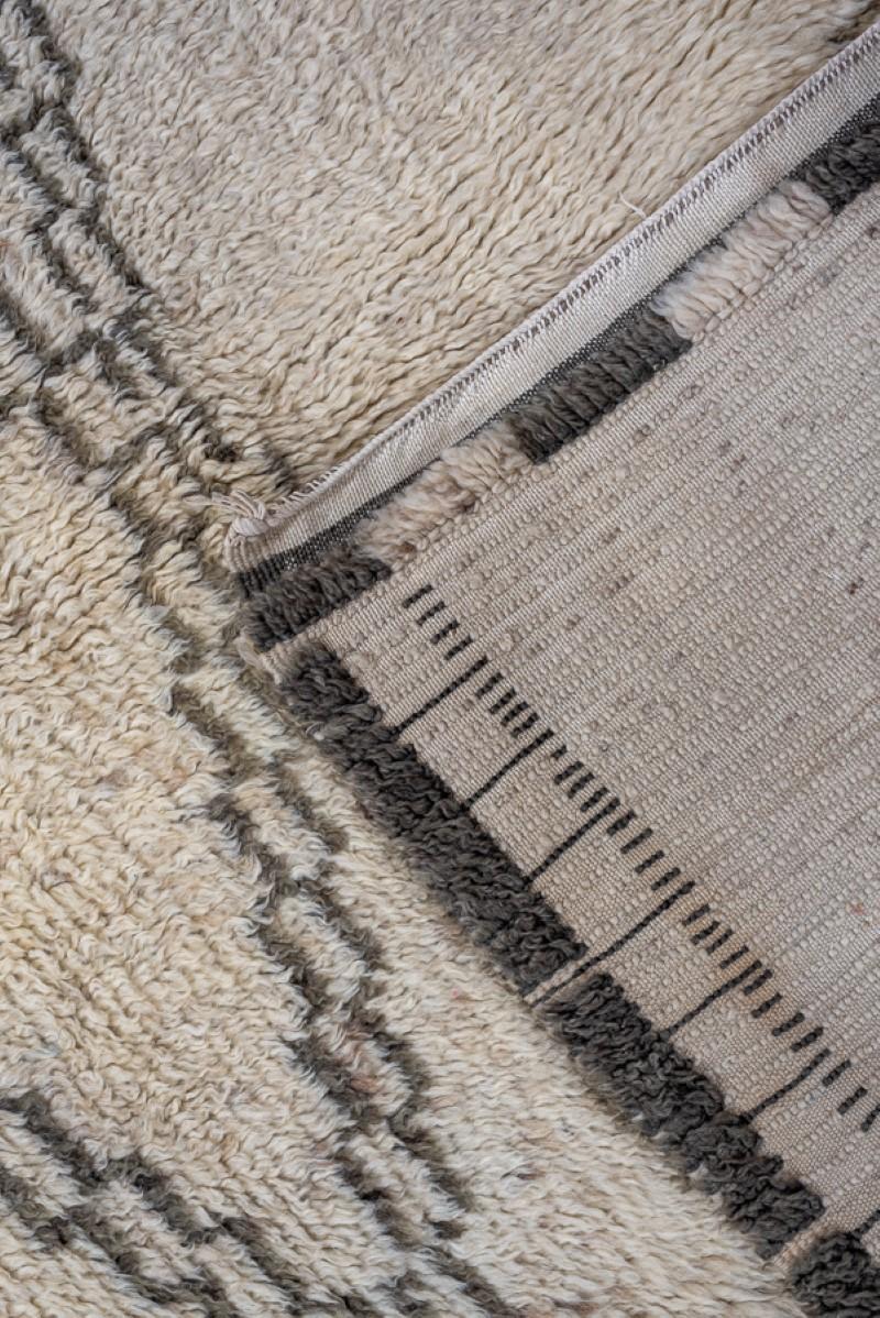 Wool New and Modern Moroccan Design Rug