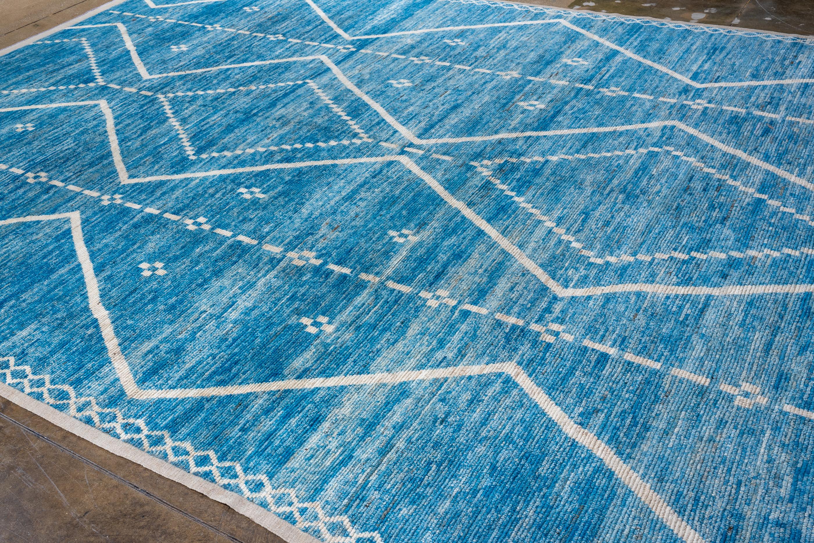 Alfombra de diseño marroquí nueva y moderna Lana en venta
