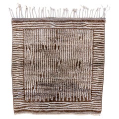 New and Modern Moroccan Square Rug
