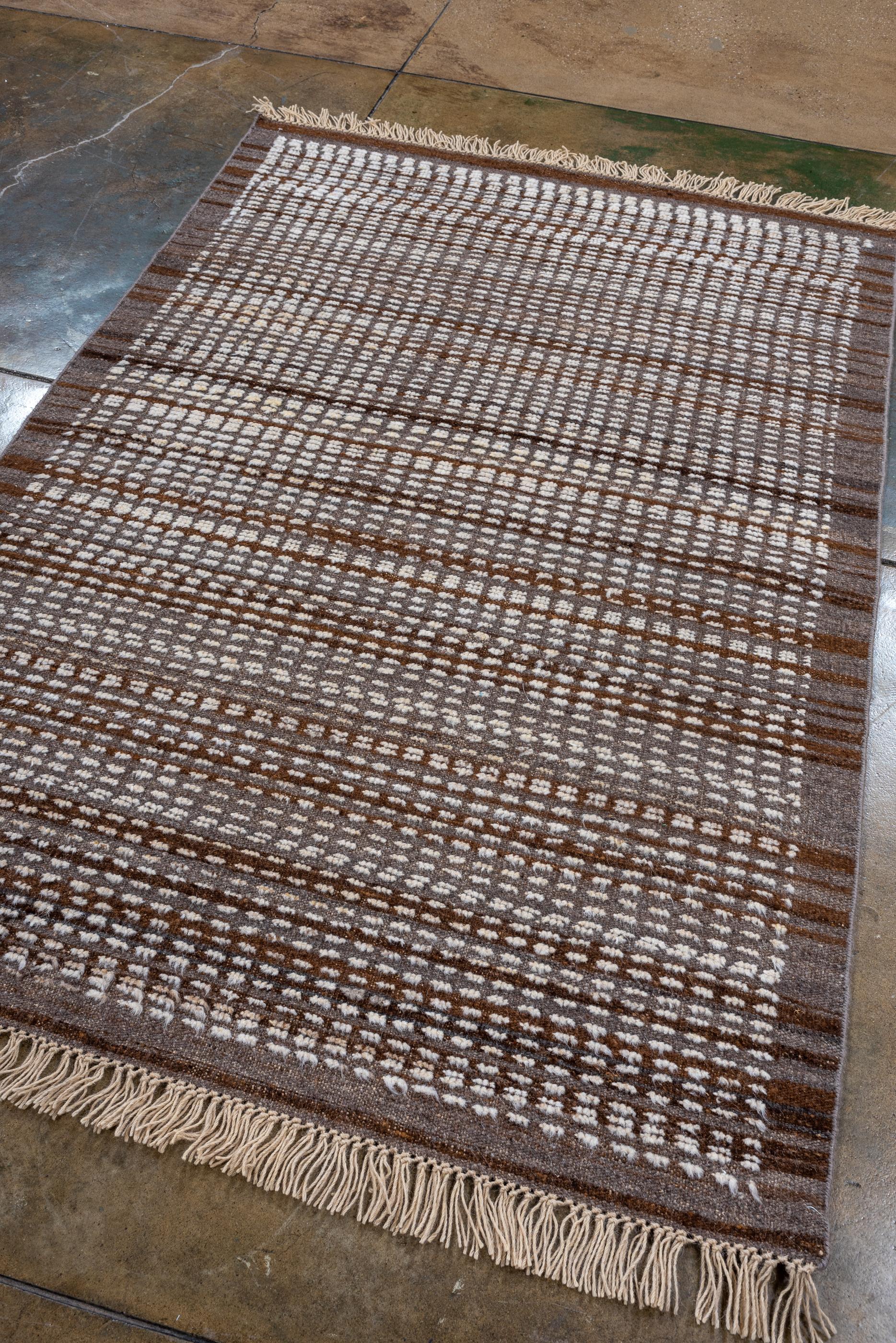 Indian New and Modern Tulu Design Rug For Sale