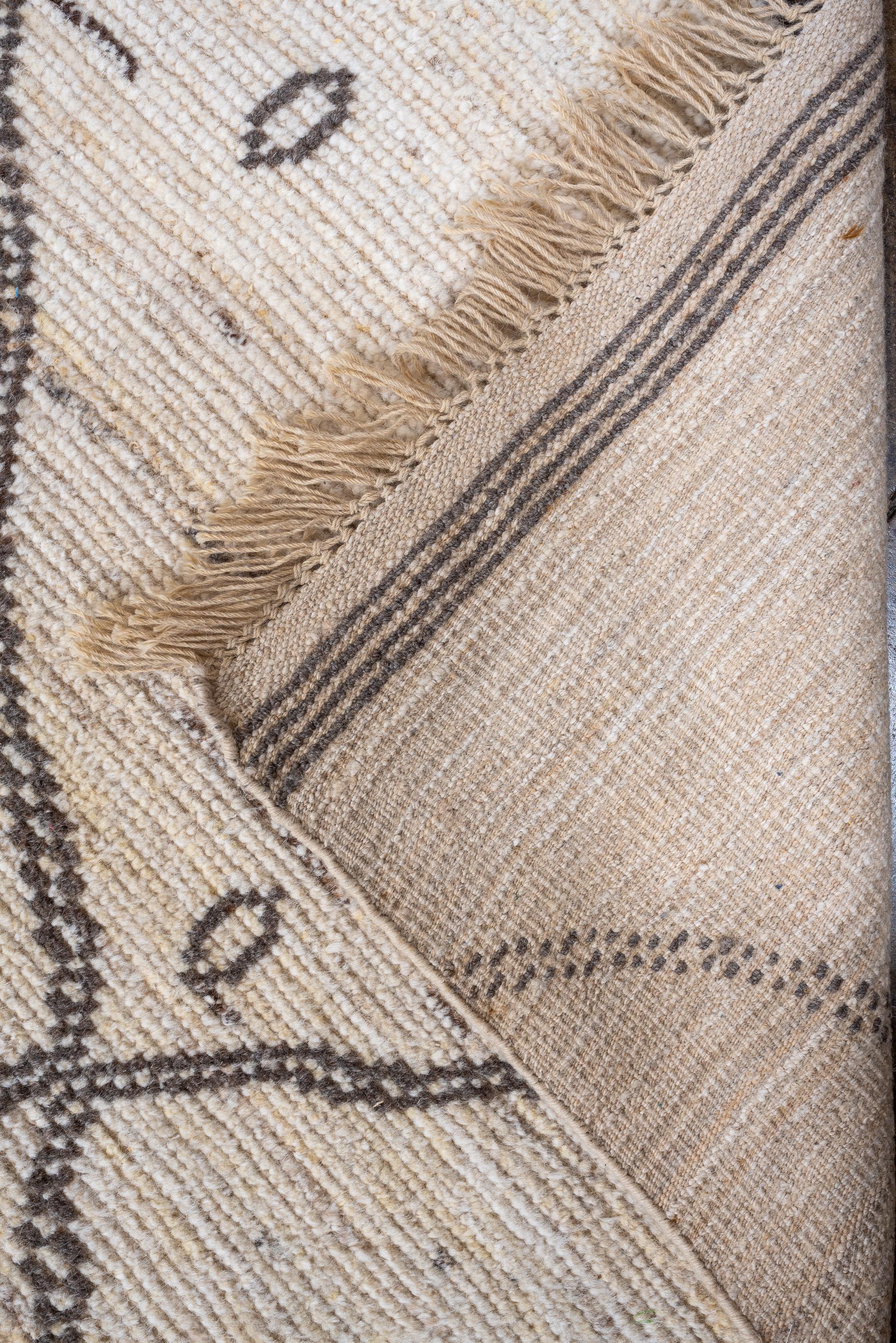 Contemporary New and Modern Tulu Design Rug For Sale