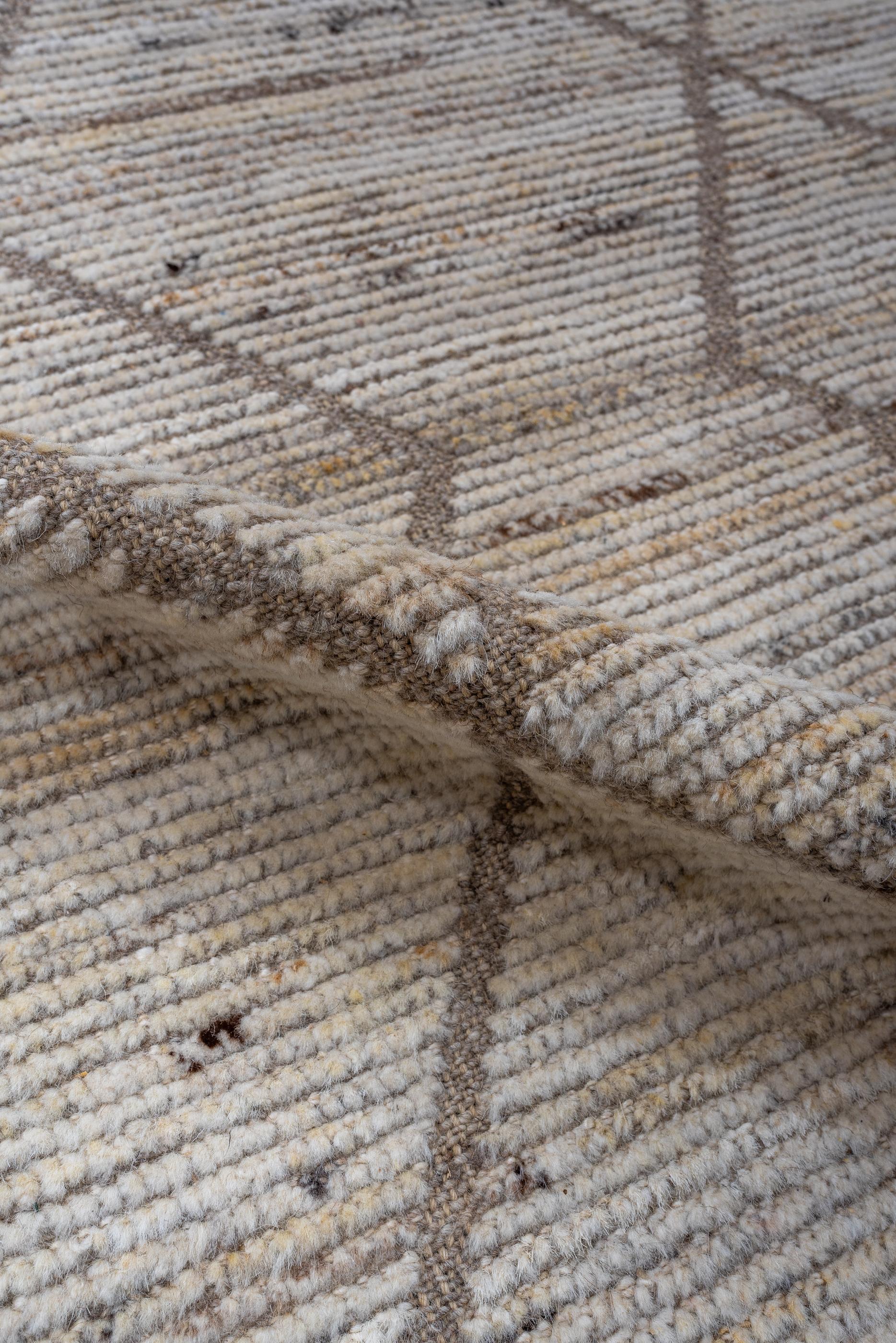 Wool New and Modern Tulu Design Rug For Sale