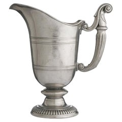 New Vintage-style Romanesque pewter pitcher by Arte Italica - Made in Italy