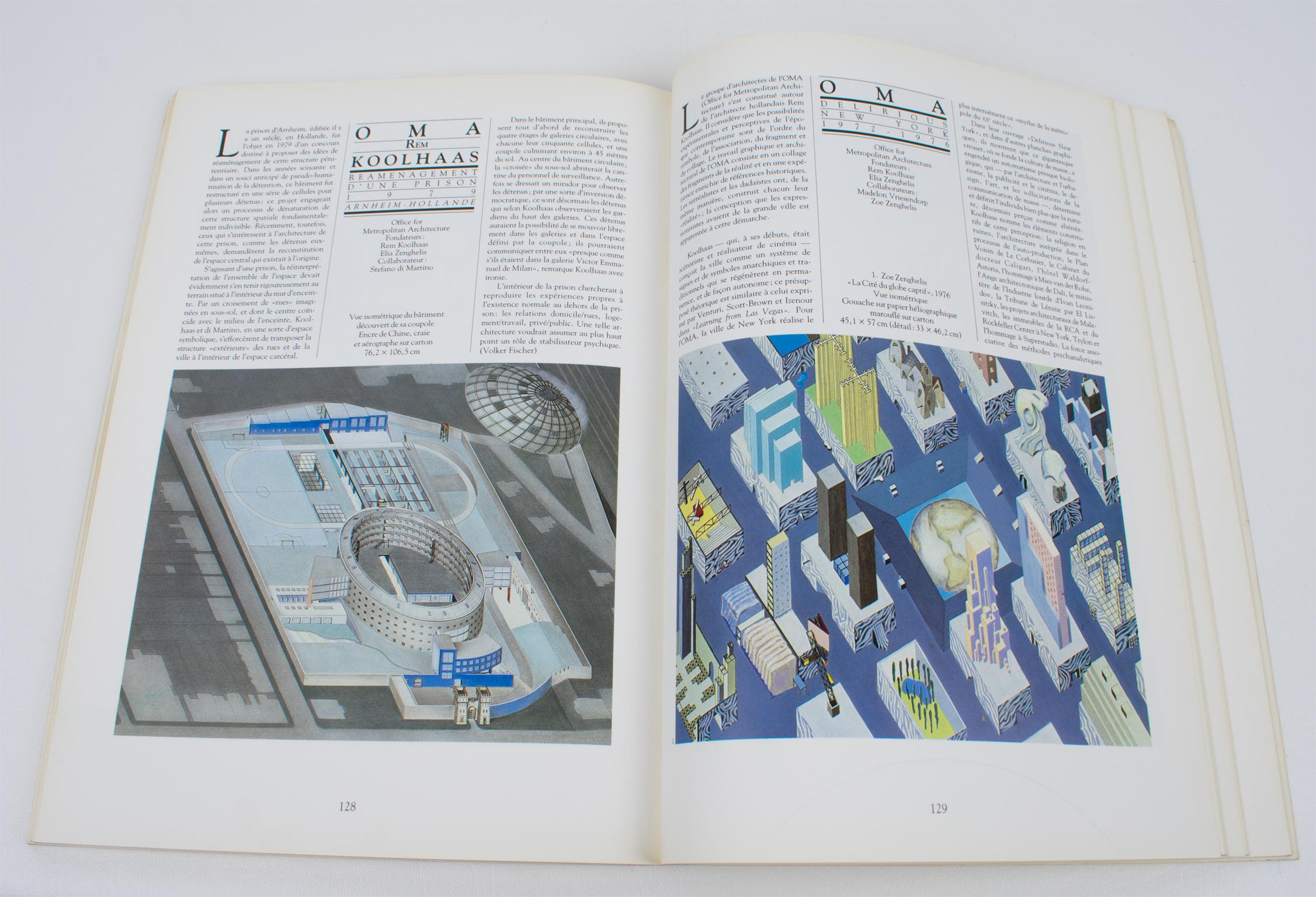 New Architectural Pleasures, French Book by George Pompidou Art Center, 1985 For Sale 1