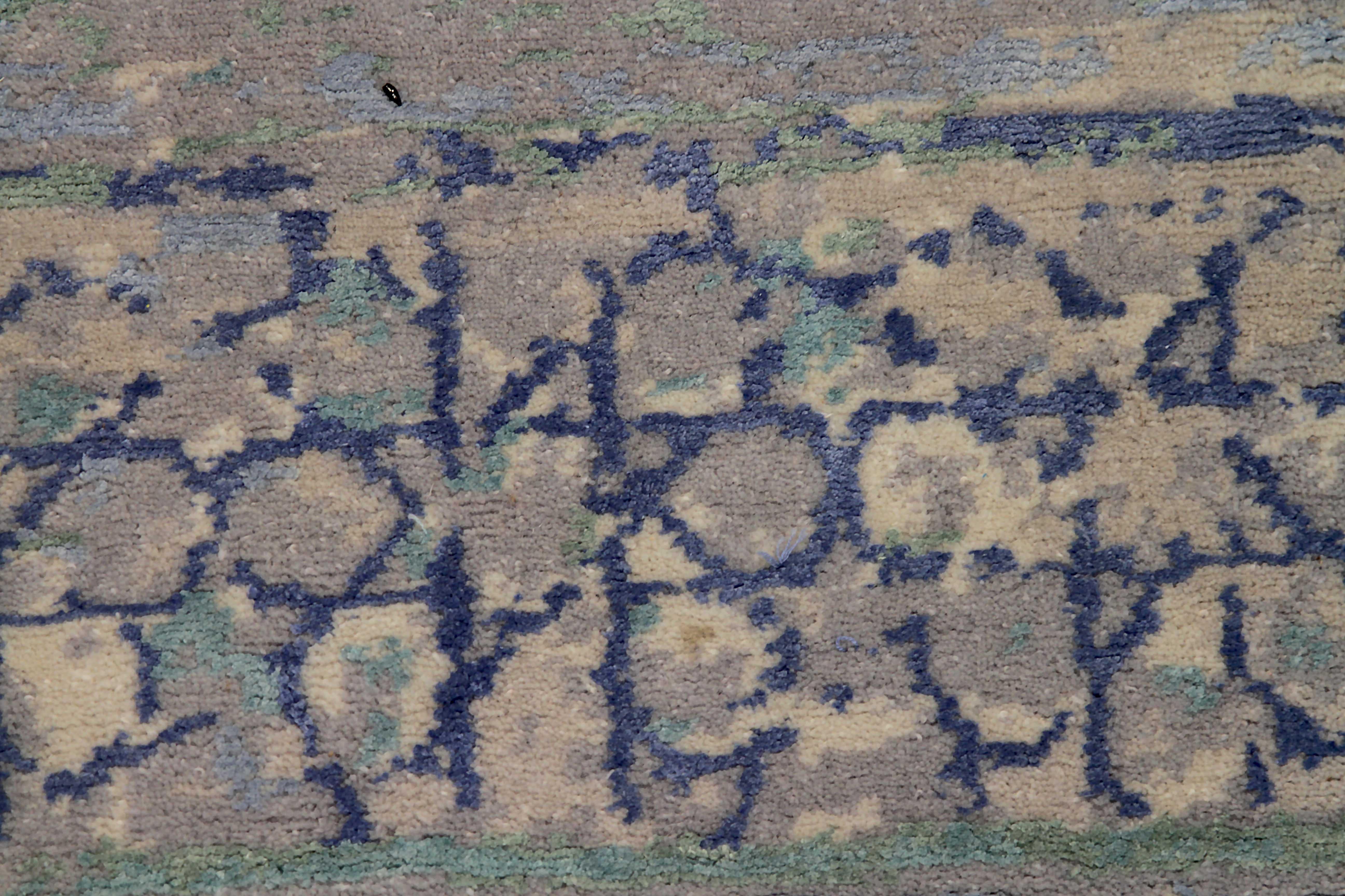 New Area Rug Modern Design ‘Baroque’ by Shane Friesenhan In New Condition For Sale In Dallas, TX