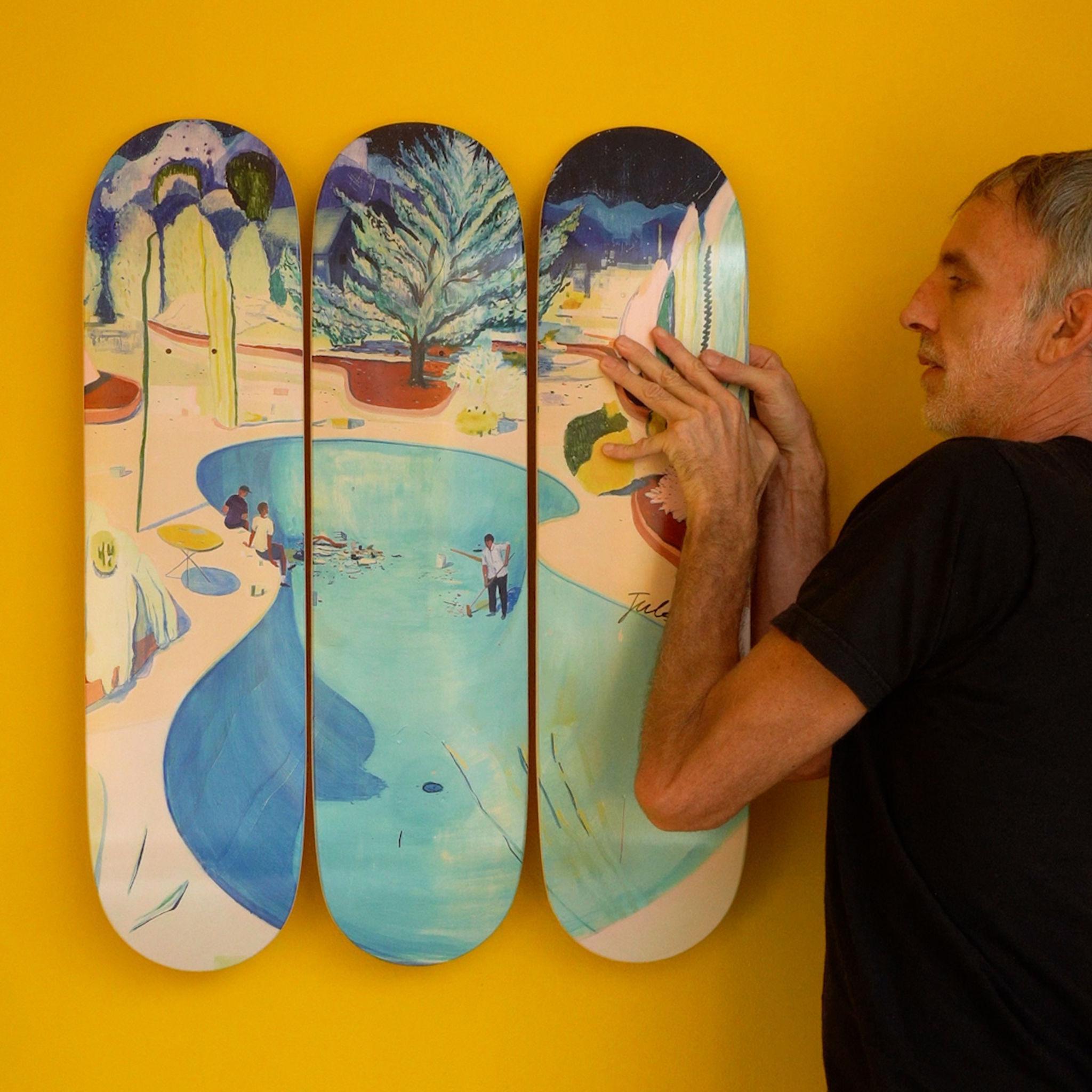 Contemporary New Arrivals Skateboard Decks by Jules De Balincourt For Sale