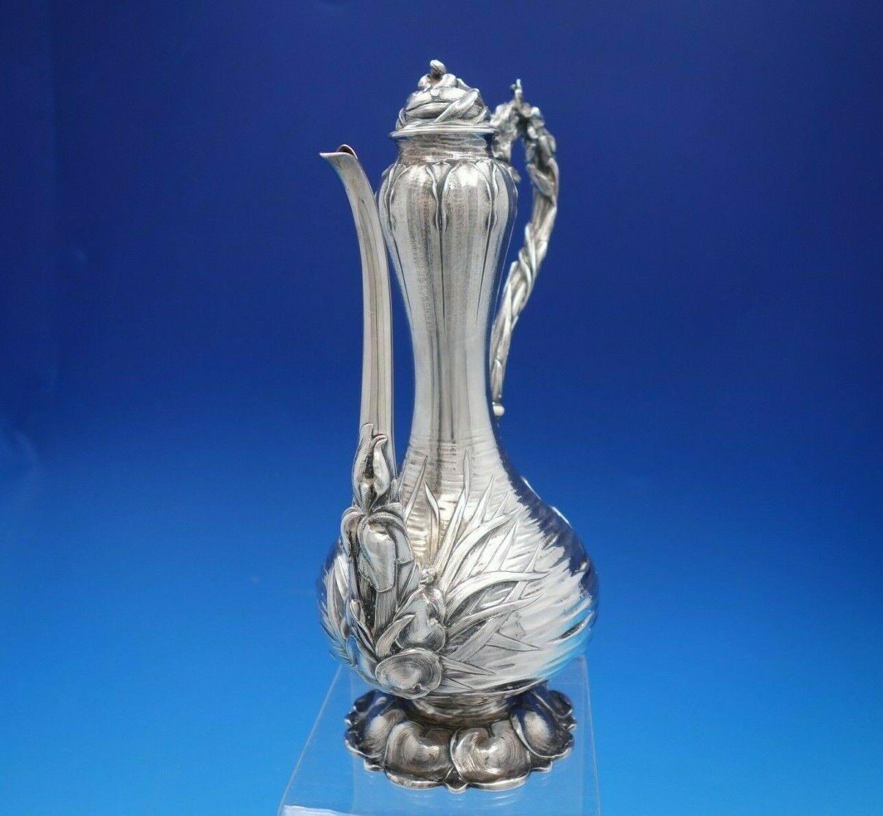 New Art by Durgin Sterling Silver Demitasse Pot #006 In Excellent Condition In Big Bend, WI