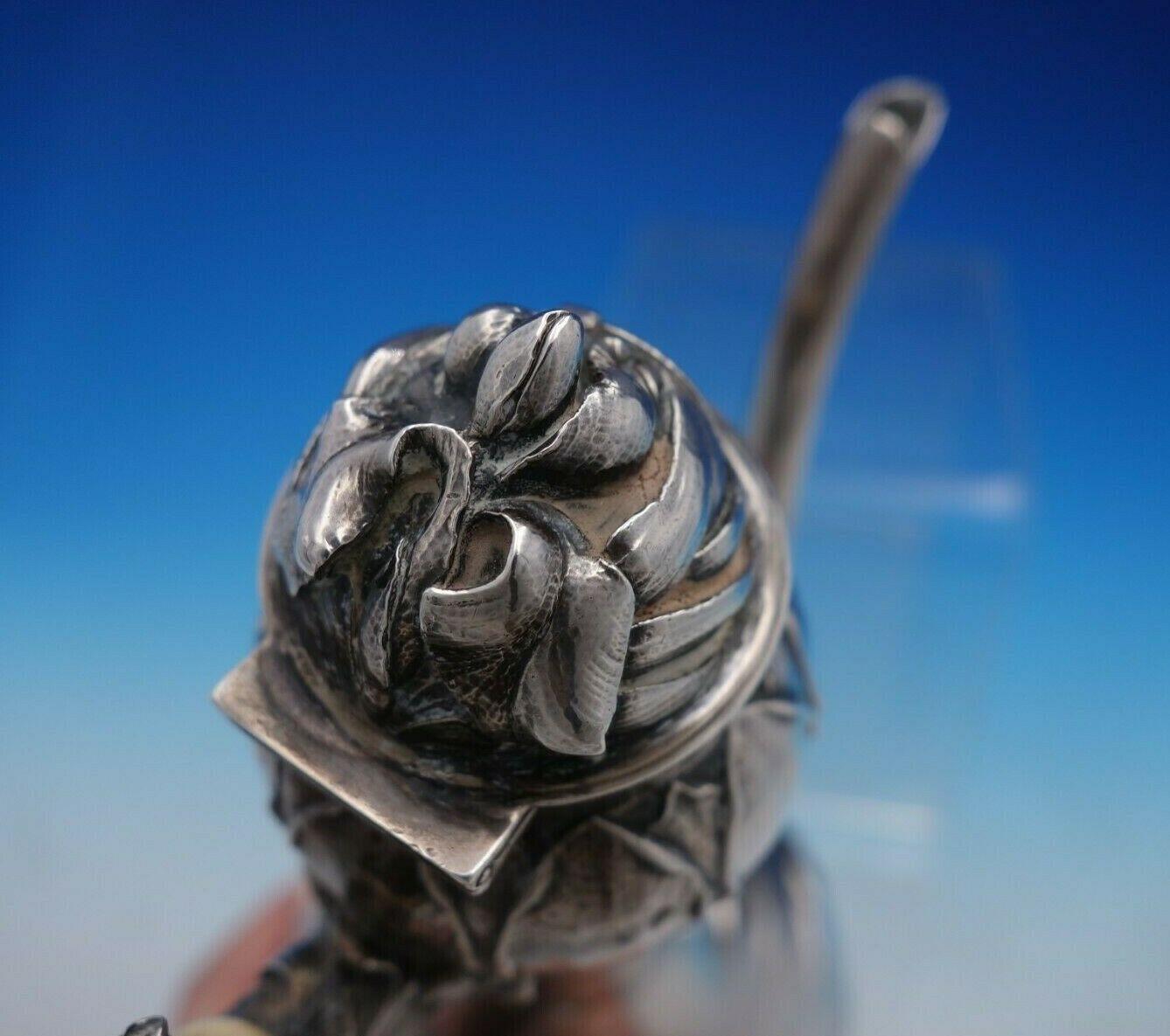 20th Century New Art by Durgin Sterling Silver Demitasse Pot #006