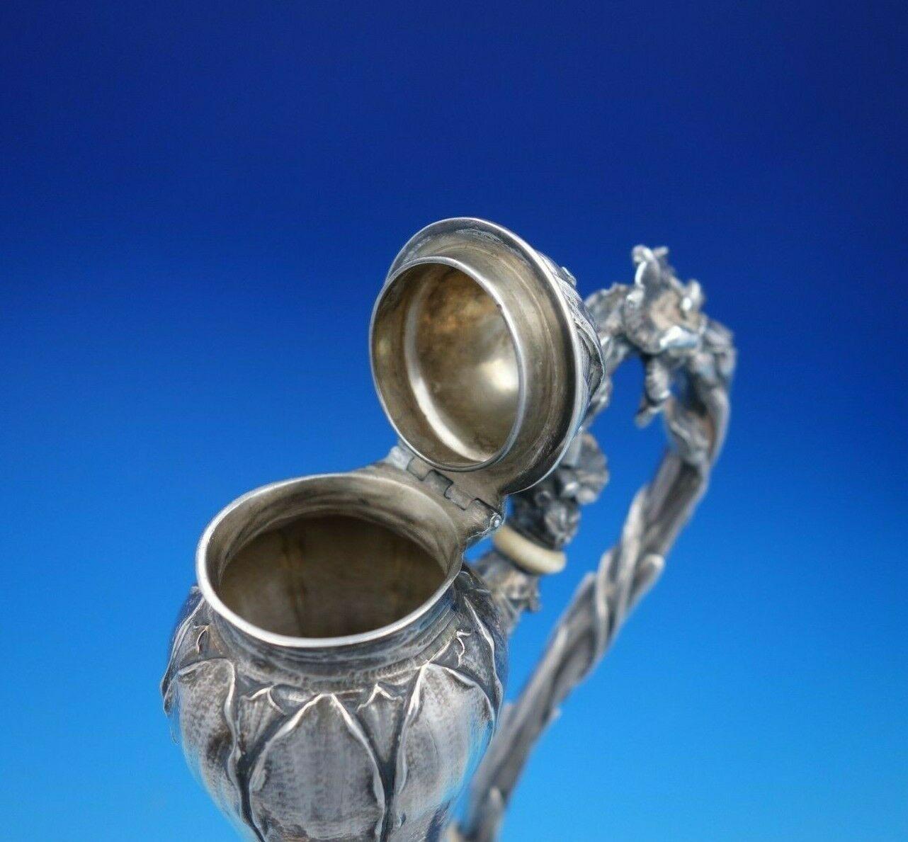 New Art by Durgin Sterling Silver Demitasse Pot #006 1