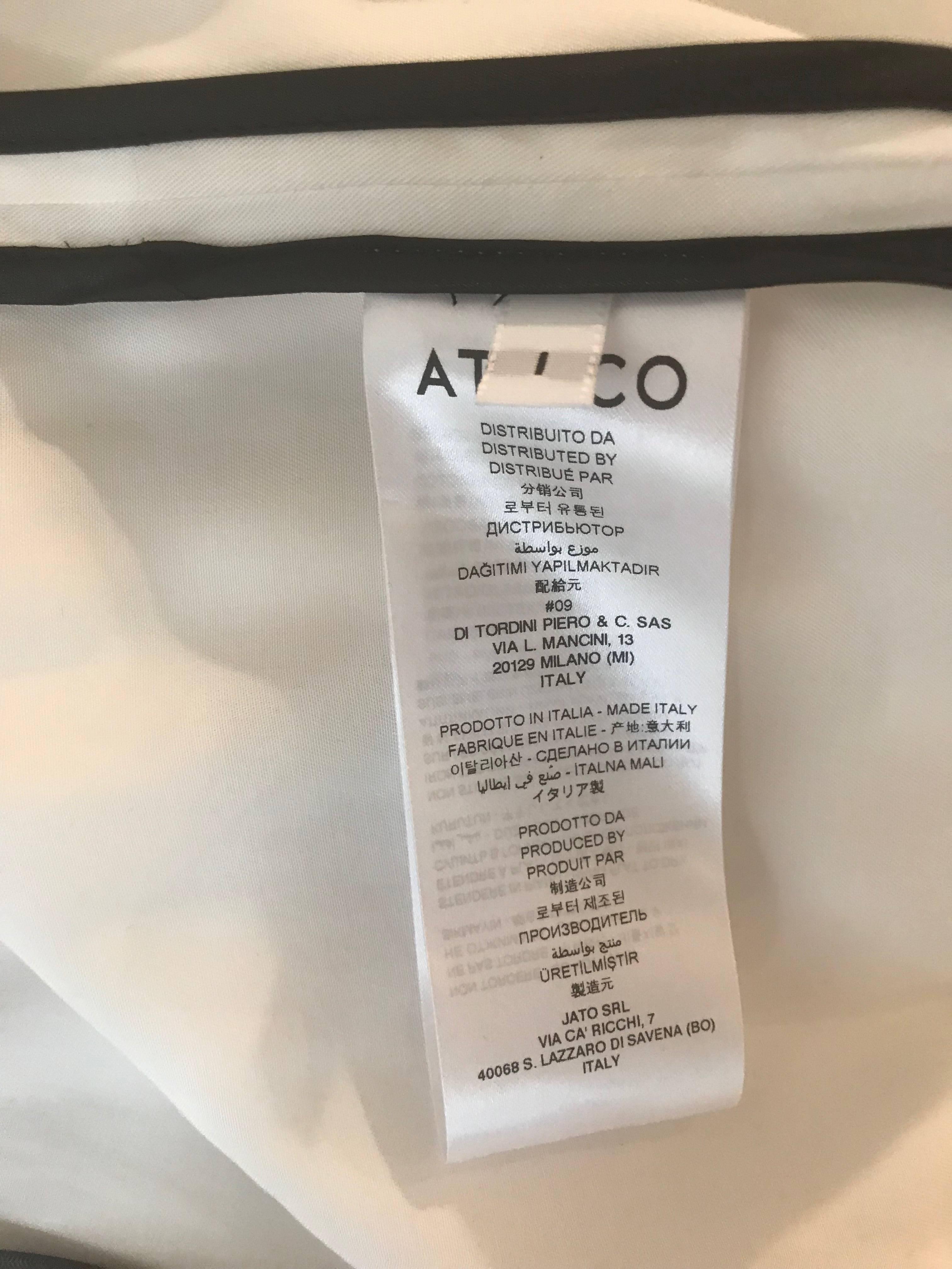 Attico Embellished Parrot White Wrap Maxi Dress  In New Condition In San Francisco, CA