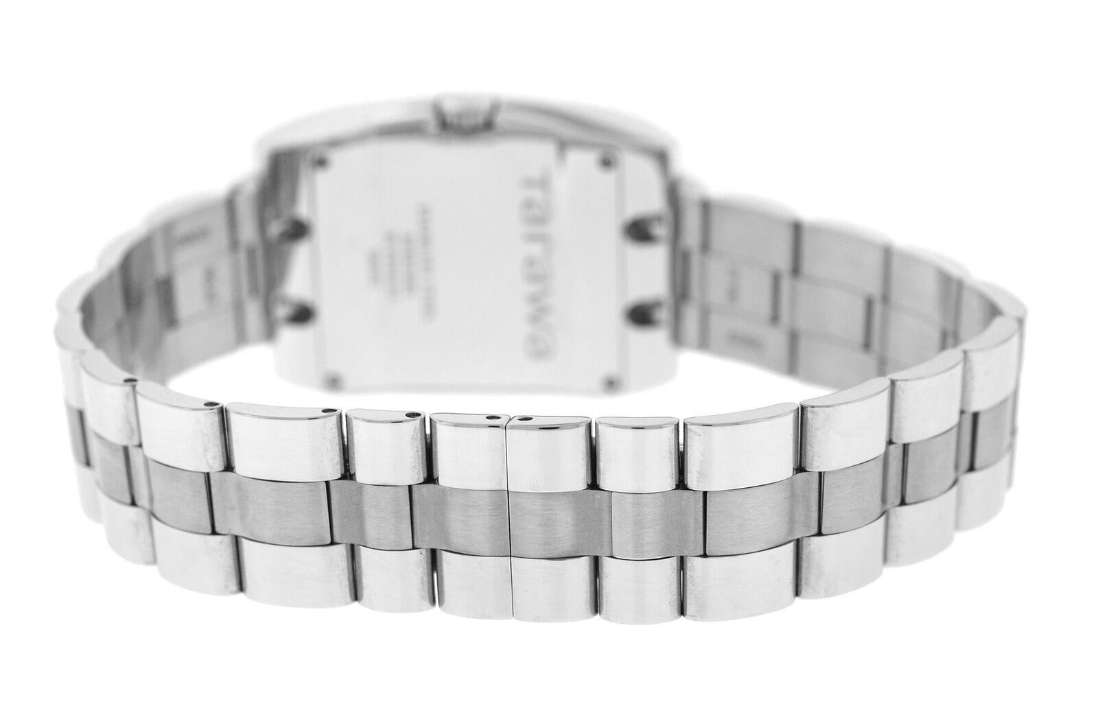 New Authentic Ladies Ebel Tarawa Steel Diamond Mother of Pearl Quartz Watch For Sale 1