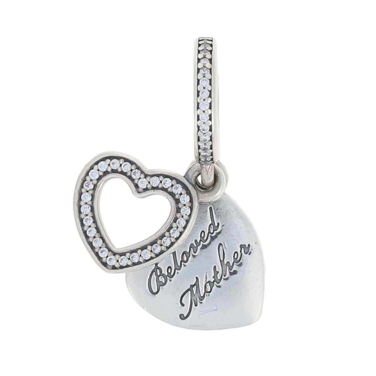 NEW Authentic Pandora A Mother's Love Bracelet Silver Hearts 6.7