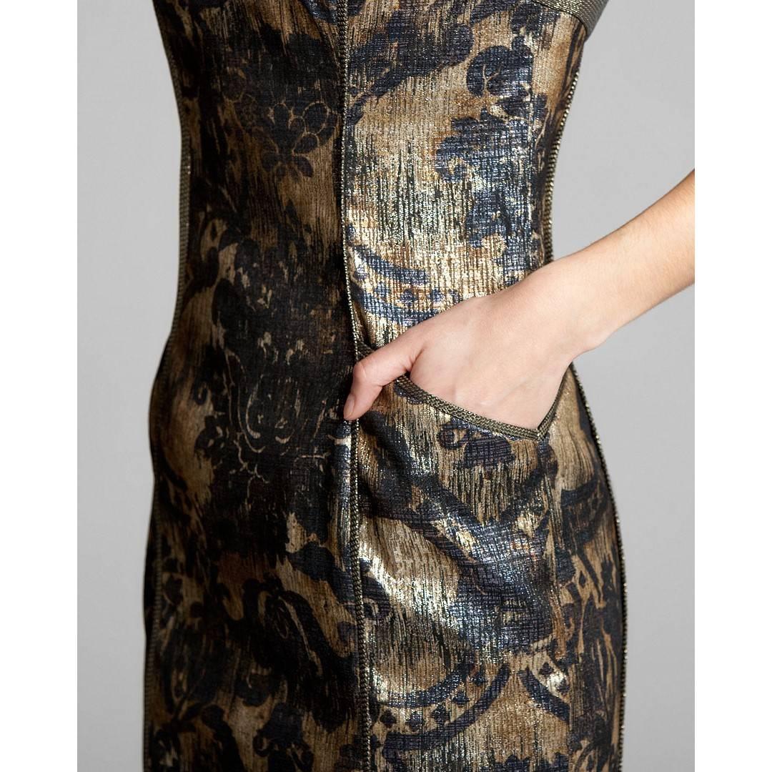 New Badgley Mischka Cocktail Dress Sz 2 1