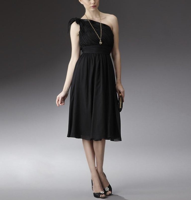 badgley mischka cocktail dress Bateau Neck Midi Crepe Bow Detail SC4564 Crafted from luxurious heavy Odessa fabric Badgley Mischka Lace Inset Cocktail