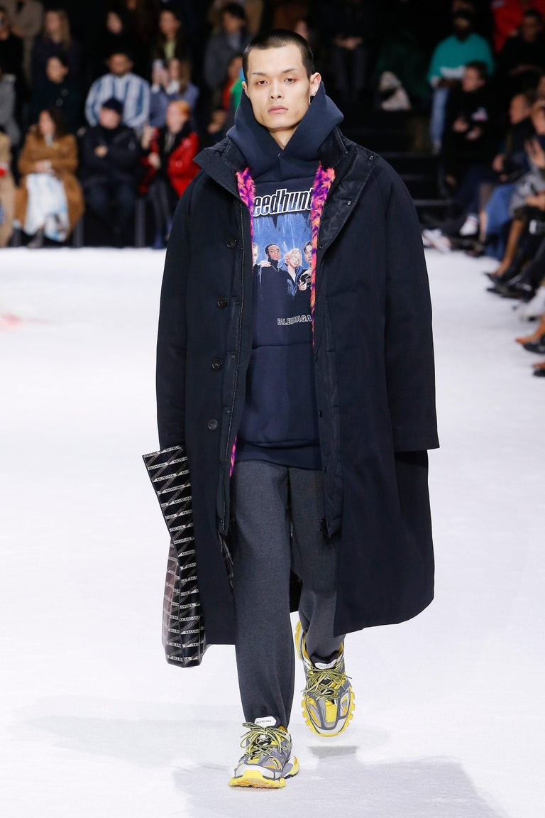 Runway Balenciaga Sweatshirt Mens 2013 New BALENCIAGA 2018 Runway