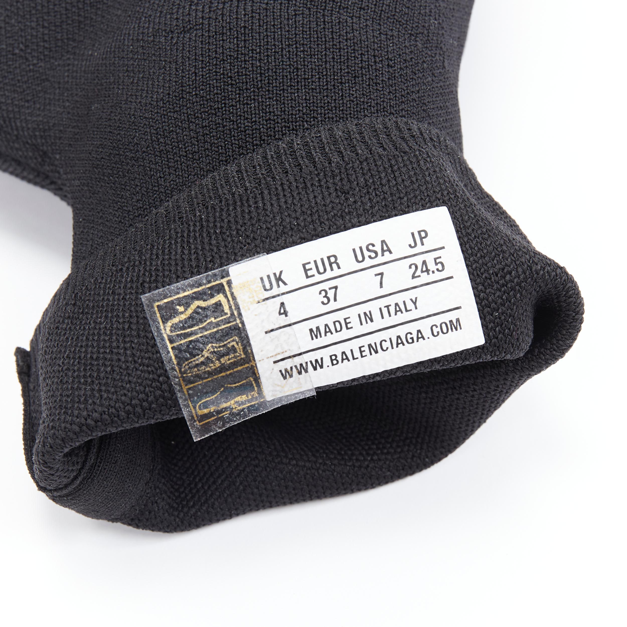new BALENCIAGA 2020 Runway 5 Toe Tabi Ninja Vibram sock boots EU37 3