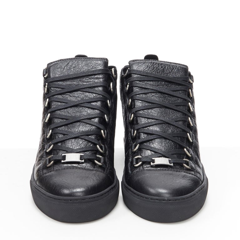 balenciaga arena black high