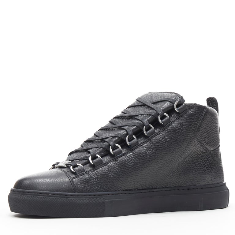 balenciaga arena black high