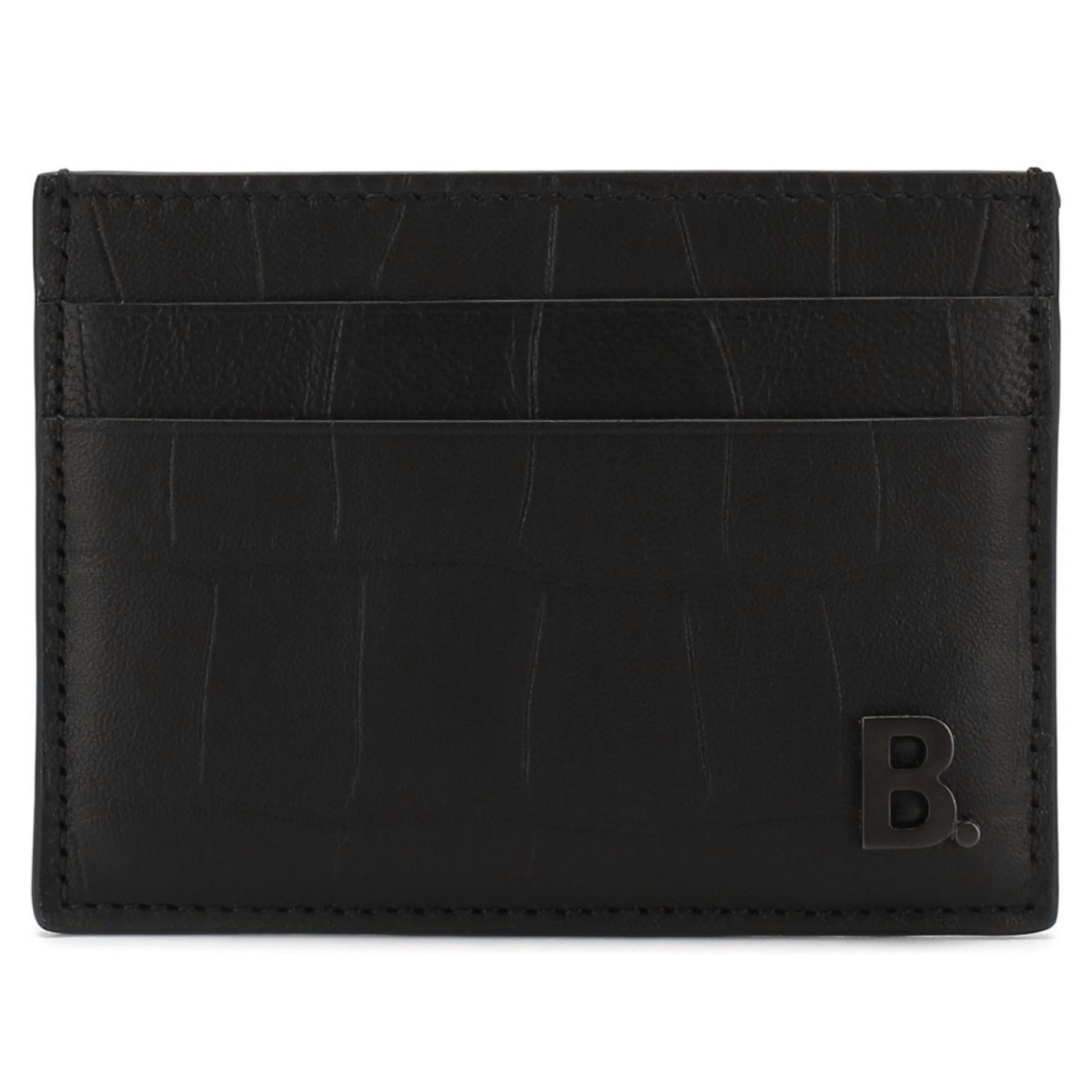 New Balenciaga Black B Logo Crocodile Skin Embossed Leather Card Holder Wallet

Authenticity guaranteed

DETAILS
Brand: Balenciaga
Condition: Brand new
Gender: Unisex
Category: Wallet
Color: Black
Material: Leather
B logo plaque
Crocodile skin