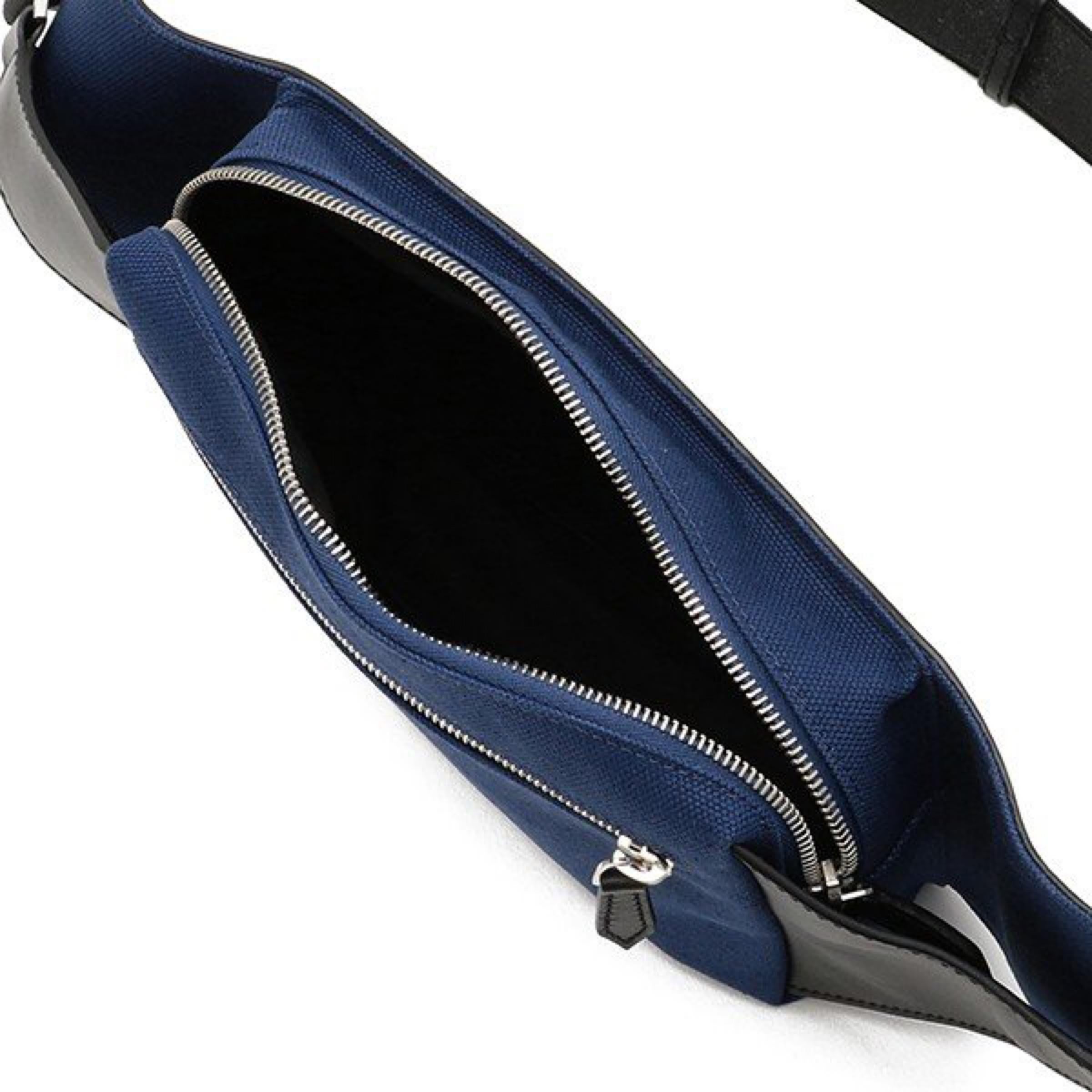 NEW Balenciaga Black Canvas Waist Bag Belt Bag For Sale 6