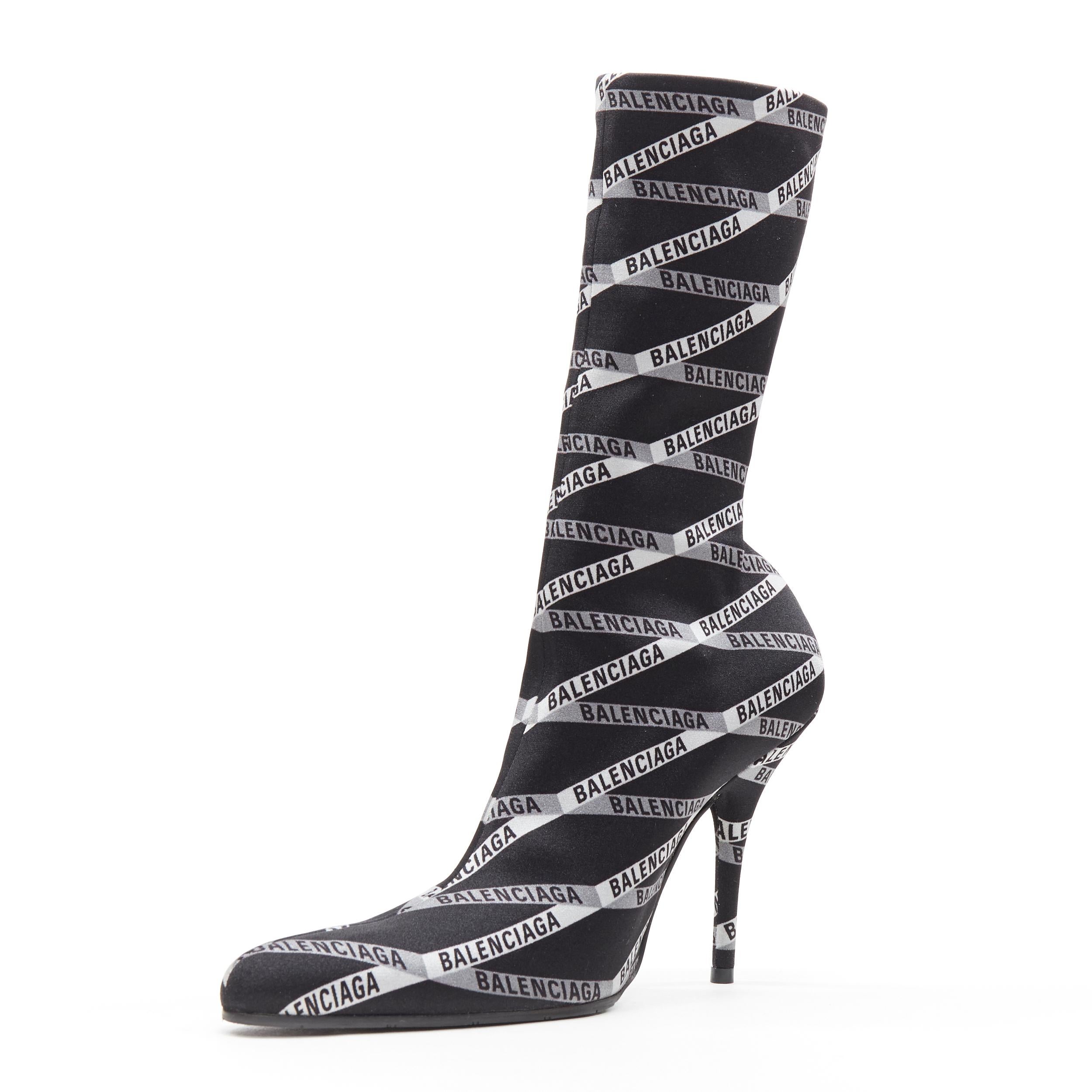 balenciaga high heel boots