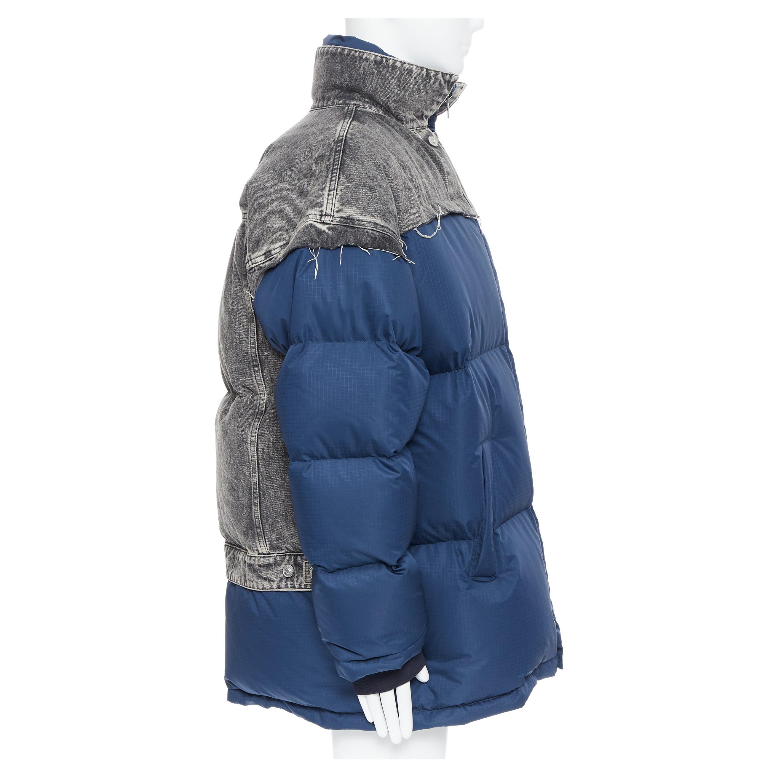 rare BALENCIAGA 2018 Runway Fake Layering 7 layer blue nylon parka jacket  XL at 1stDibs | balenciaga 7 layer jacket, balenciaga layered coat,  balenciaga seven layer jacket