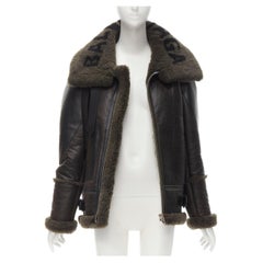 Balenciaga Shearling Coat - 4 For Sale on 1stDibs | balenciaga leather  shearling jacket, balenciaga shearling jacket, balenciaga sheepskin jacket