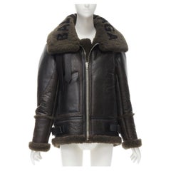 Balenciaga Shearling Coat - 2 For Sale on 1stDibs | balenciaga sheepskin  jacket, balenciaga leather shearling jacket, balenciaga oversized shearling  aviator jacket