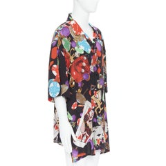 new BALENCIAGA Demna 2019 Runway Casino print oversized camp shirt EU39 M