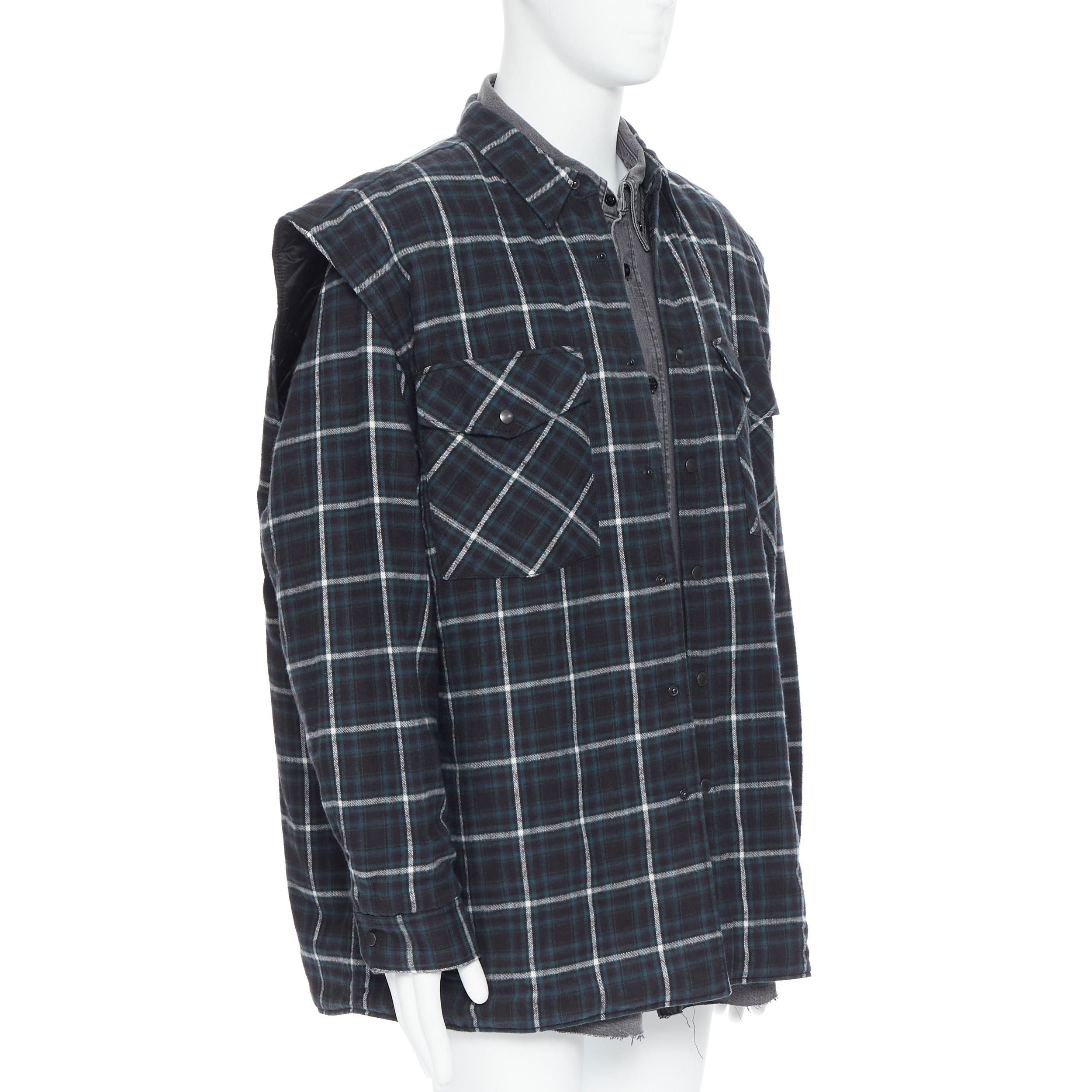 double shirt balenciaga