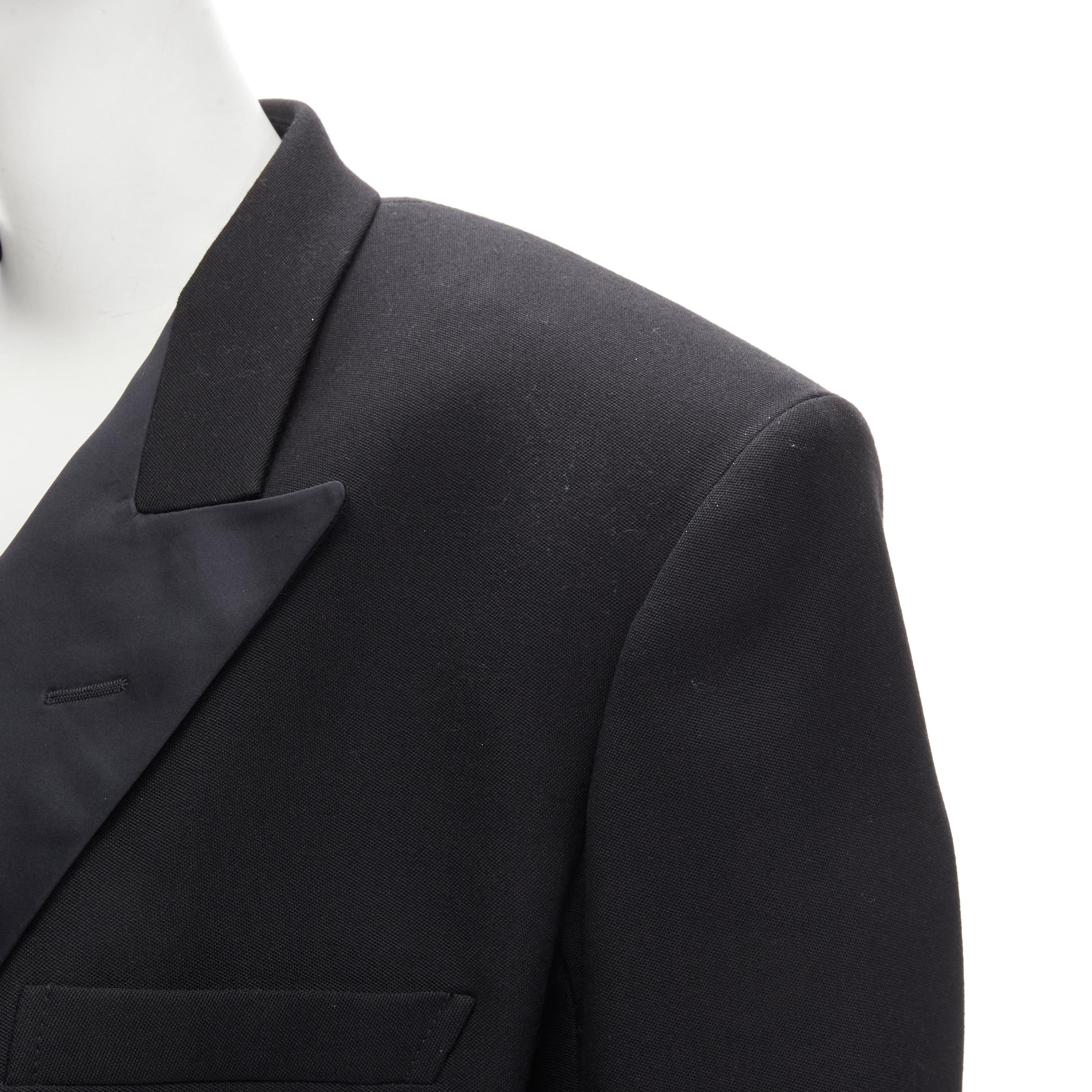 new BALENCIAGA DEMNA 2021 Eveningwear Special Item oversized tux blazer FR46 XL 4