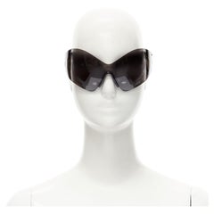 new BALENCIAGA DEMNA 2021 Runway Butterfly Mask shield sunglasses Kim Kardashian