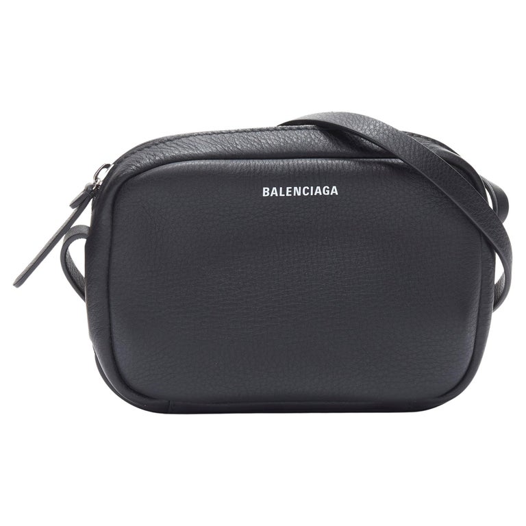 Balenciaga Black, Pattern Print Everyday Xs Camera Bag