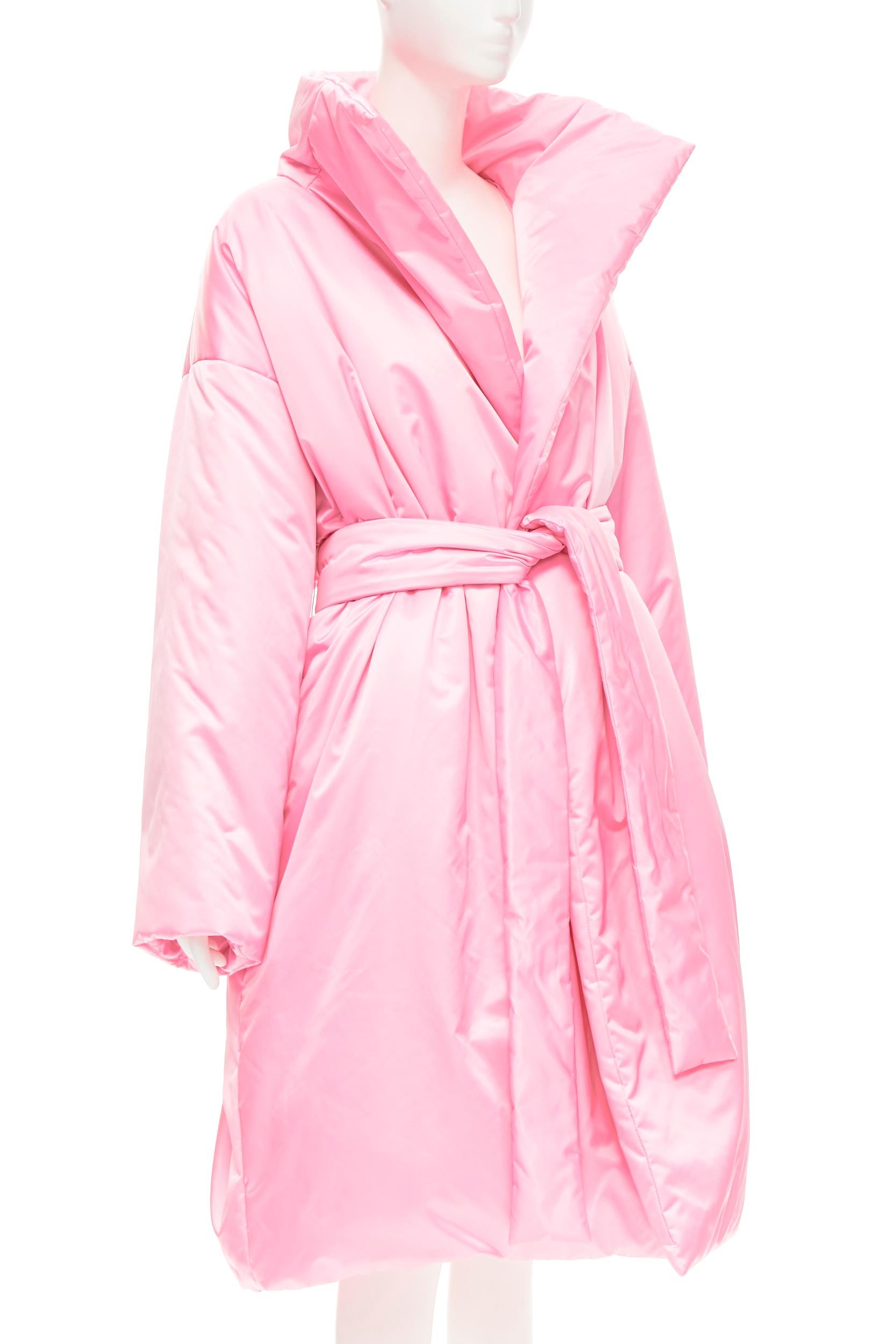 balenciaga robe coat