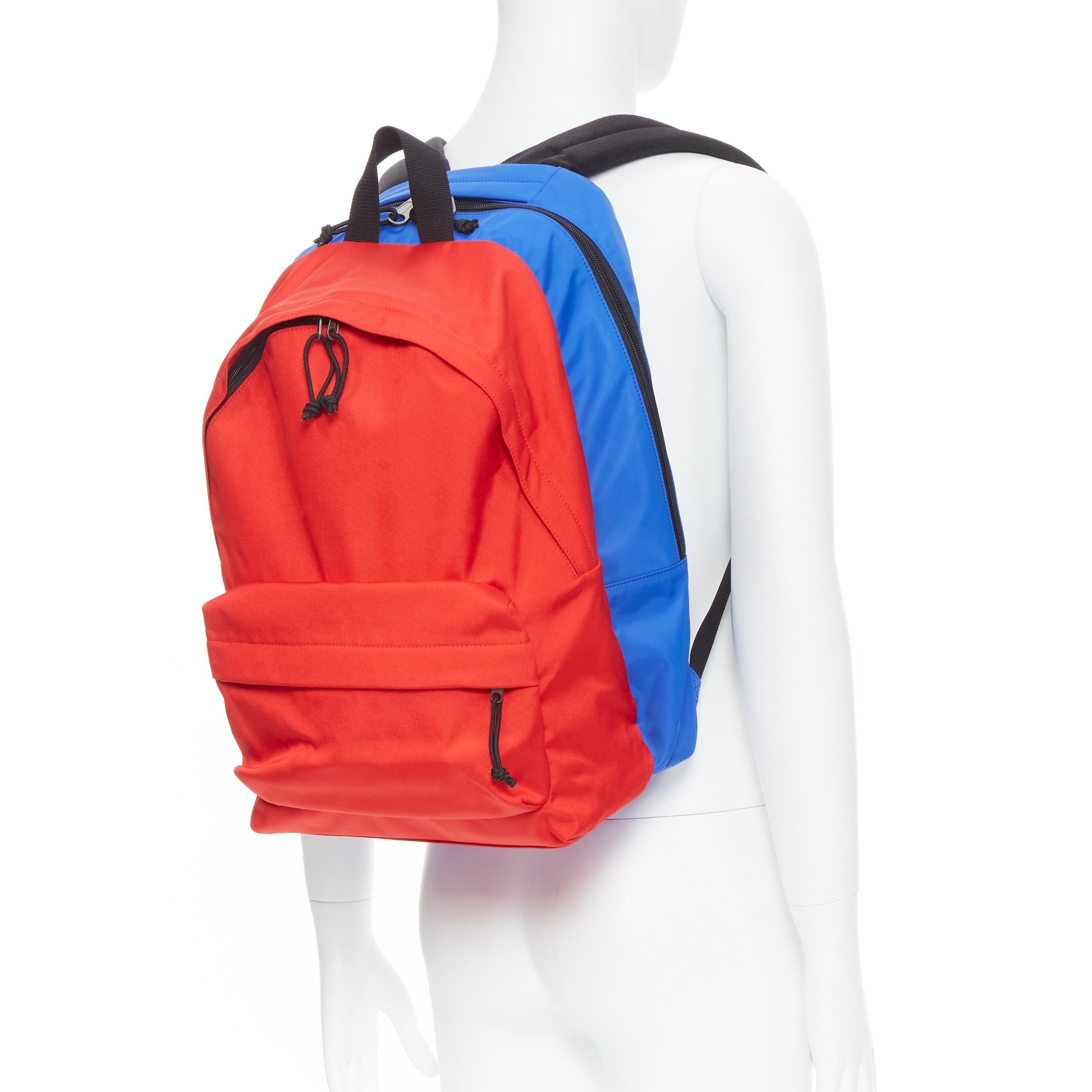 balenciaga backpack red