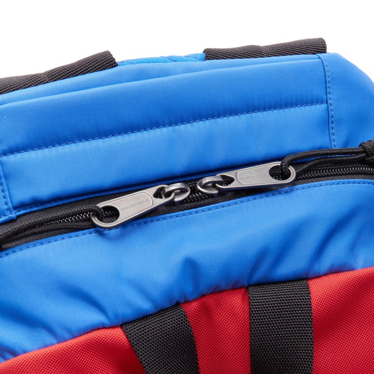 red white blue bag balenciaga