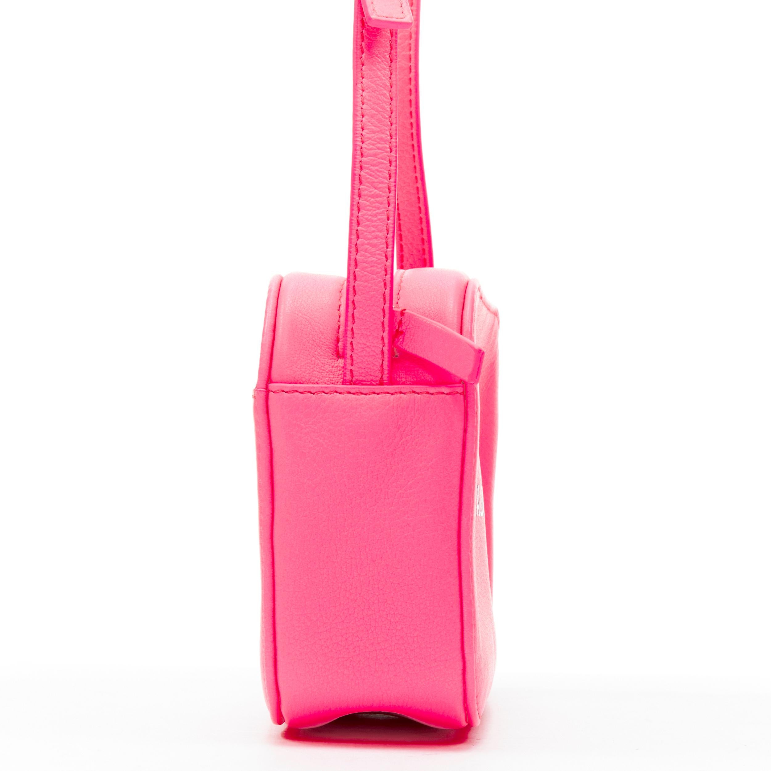 neon pink balenciaga bag