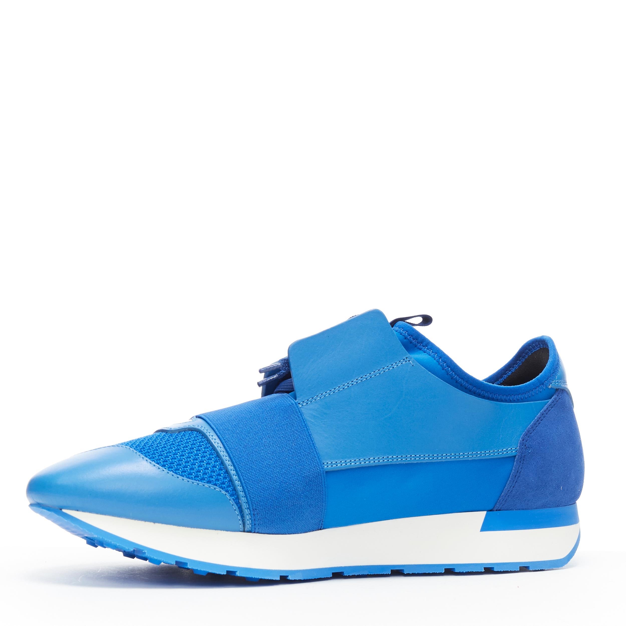 balenciaga race runner blue