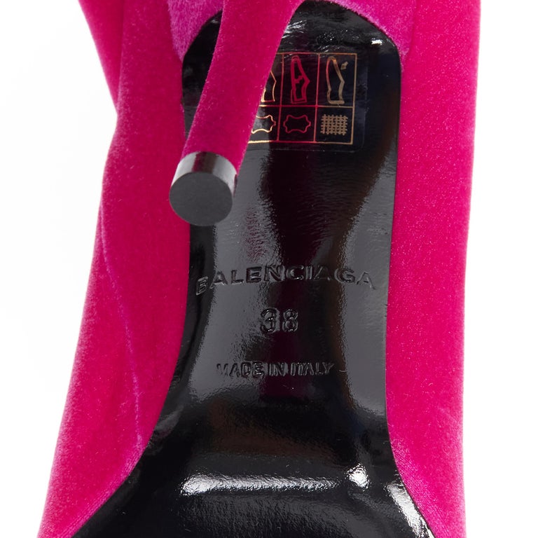 balenciaga heel pants