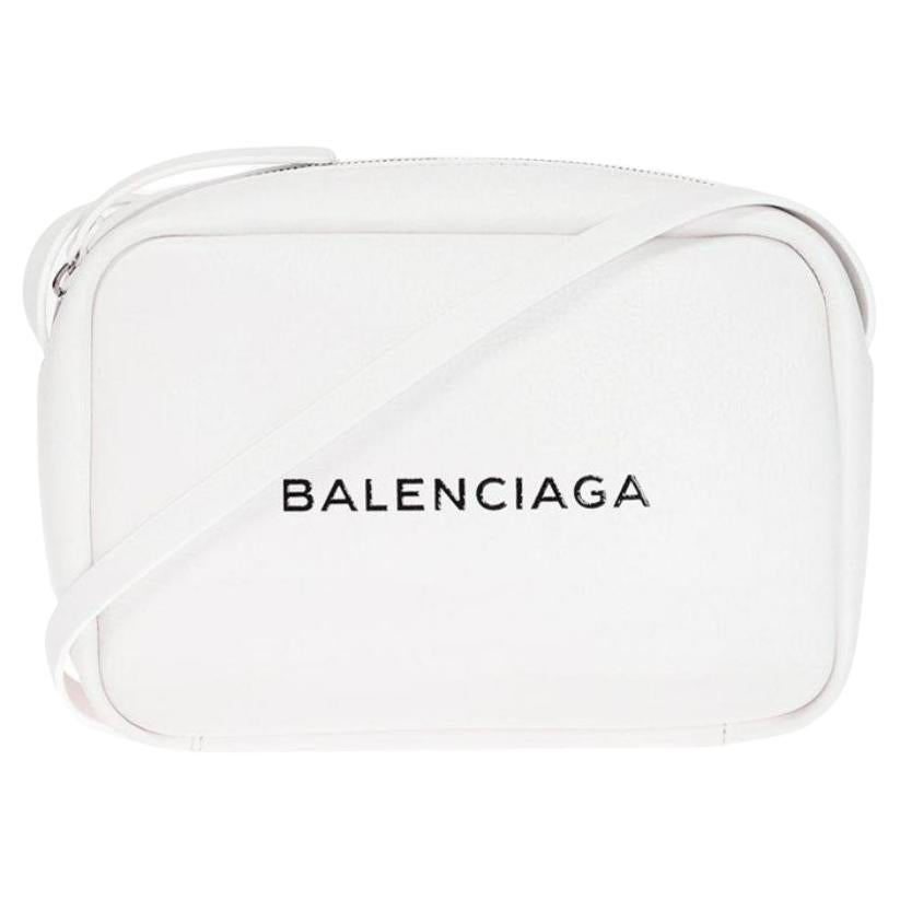 Balenciaga Logo Ville Camera Bag Leather XS at 1stDibs
