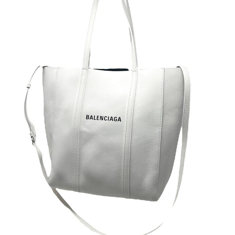 NEU Balenciaga Weiß Everyday XS Tote Umhängetasche im Angebot 1