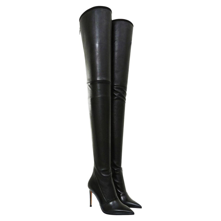 Sophisticated Heights: Pierre Balmain Over Knee Boots
