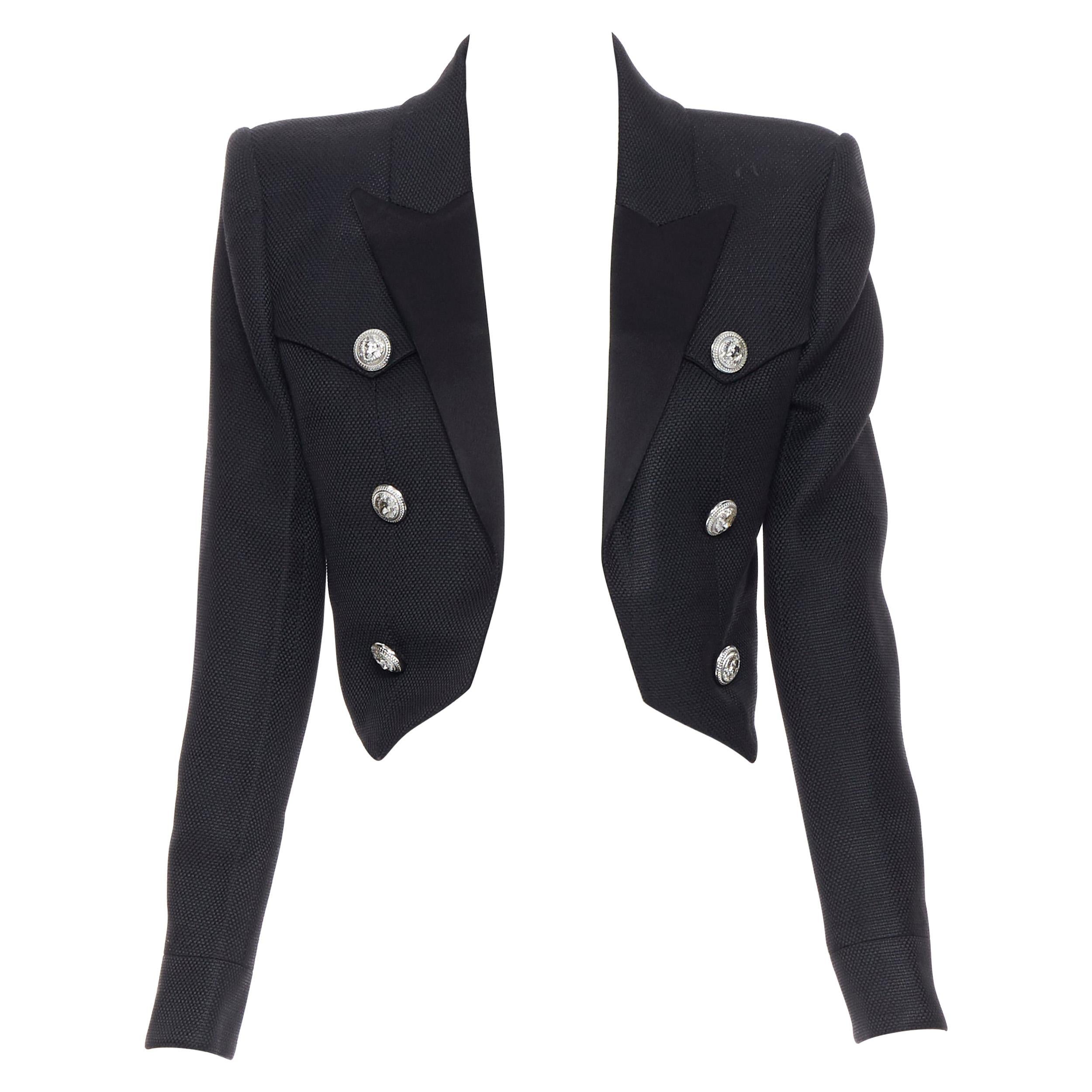 balmain black jacket