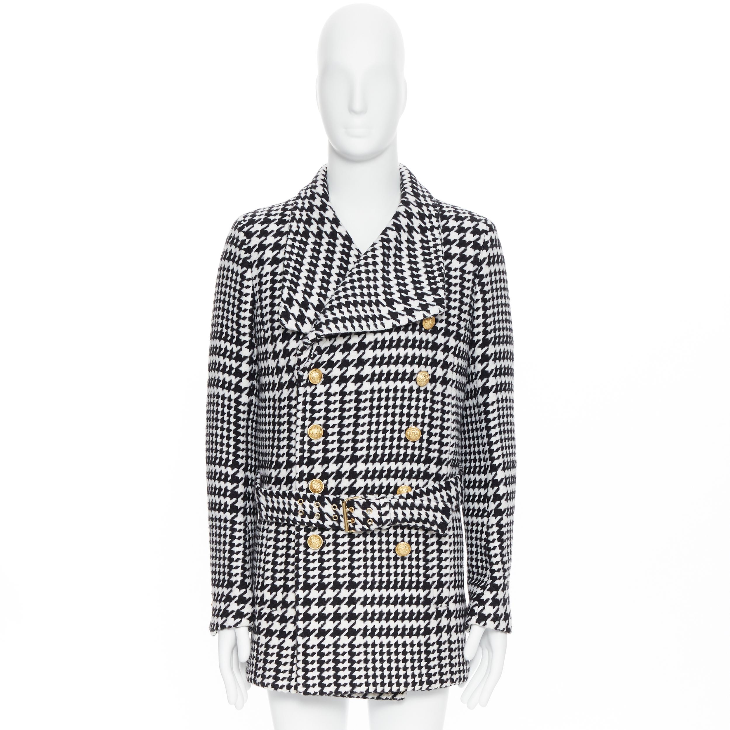 gold button double breasted coat EU48 M 