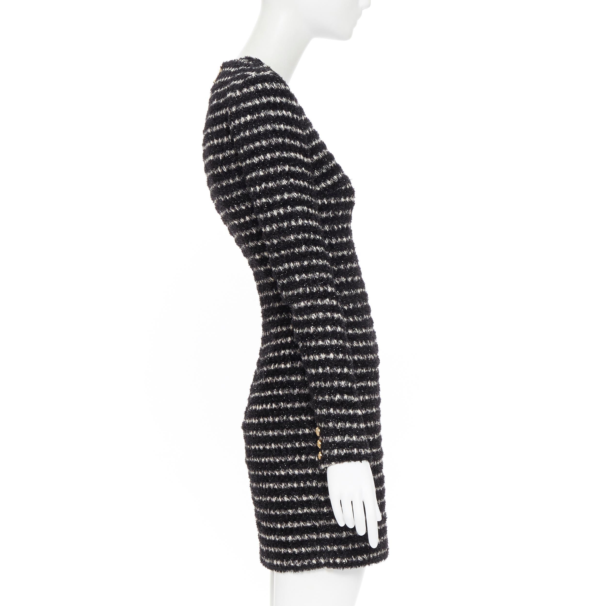 tweed knit dress