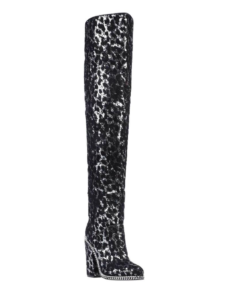 Balmain glitter shop boots