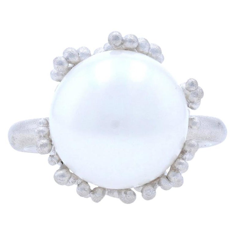 Pearl Statement Ring - 273 For Sale on 1stDibs | statement pearl rings